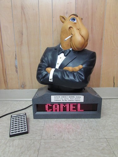 Joe camel statue - statue, 24"